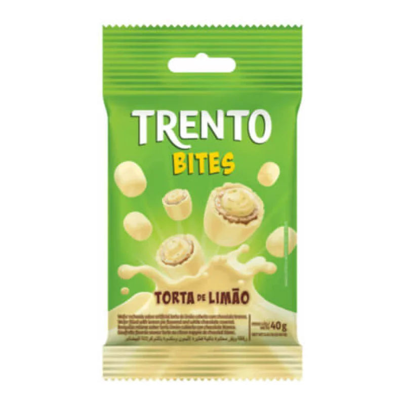 Barquillo  Mini Trento Bites Pie Limon x 40 g