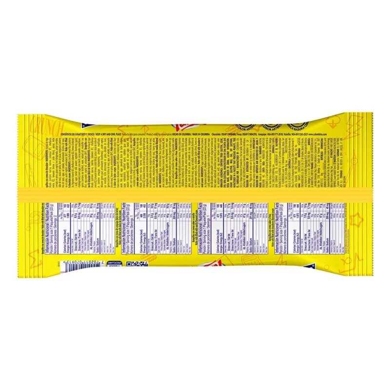 Barquillos Piazza Lonchera 111.5 g