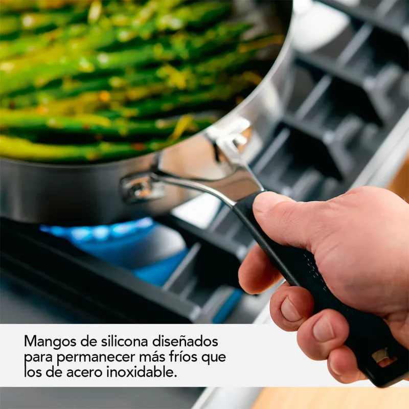 Batería KITCHENAID Acero Inoxidable AA Inducción 10 Pzs