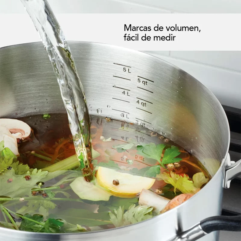 Batería KITCHENAID Acero Inoxidable AA Inducción 10 Pzs