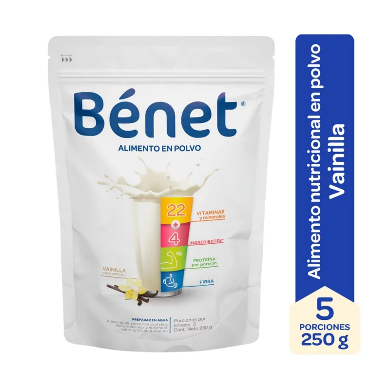 Bebida Benet Vainilla x 250 g