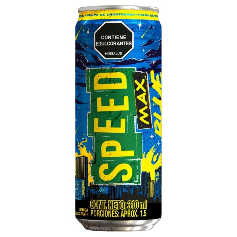 Bebida Energizante Speed Blue Max Lata x 310 ml