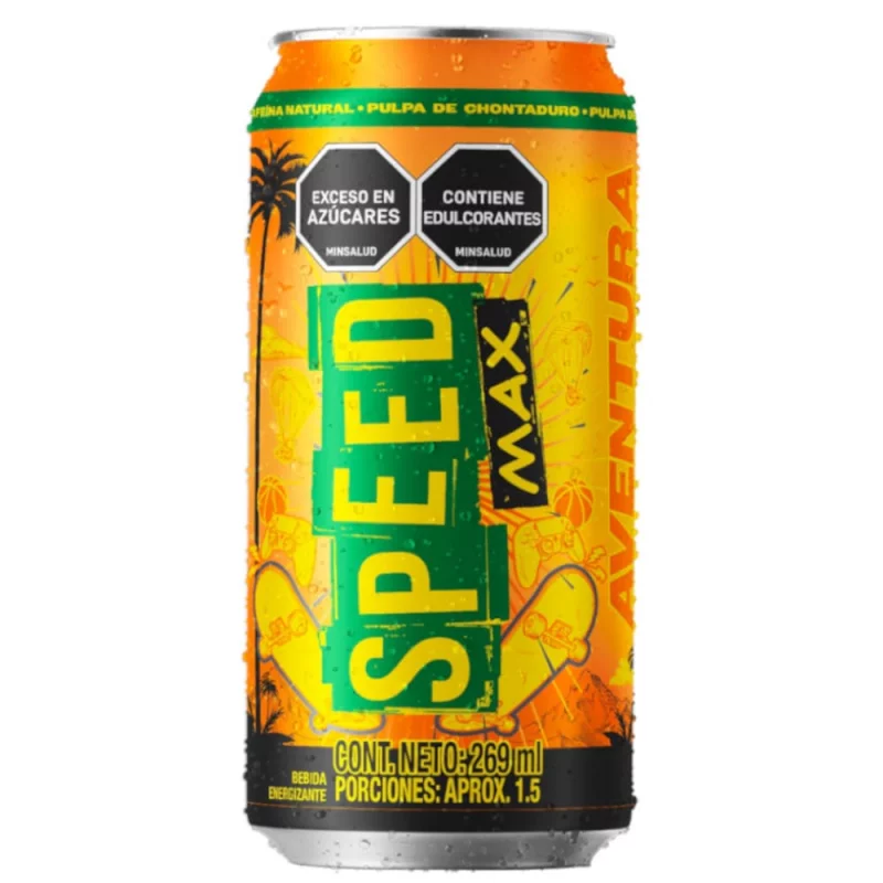 Bebida Energizante Speed Max Aventura Lata x 269 ml - Mercacentro.com ...