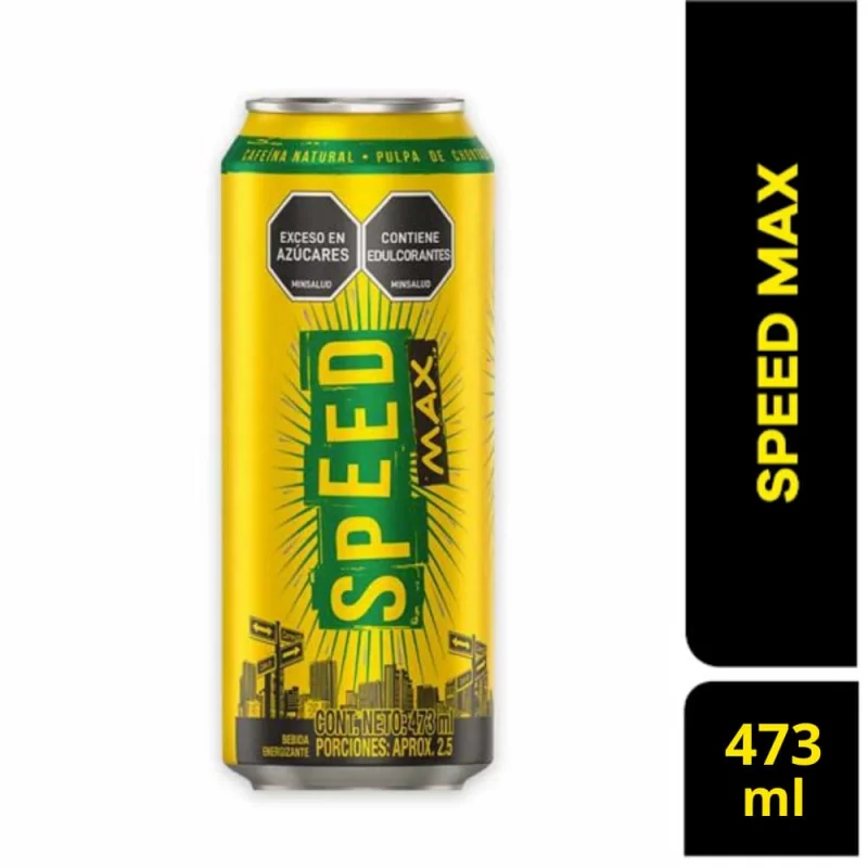 Bebida Energizante Speed Max Lata x 473 ml