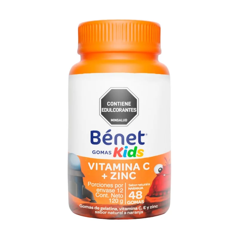 Benet Kids Vitamina C gomas Sin Azucar x 120g