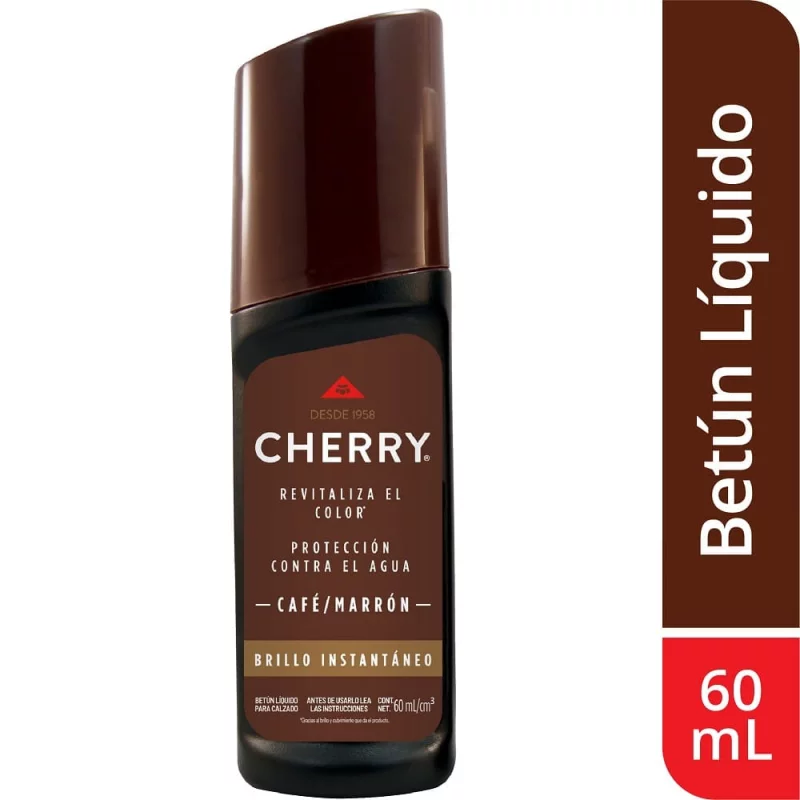 Betún Líquido Cherry Marrón 60 ml