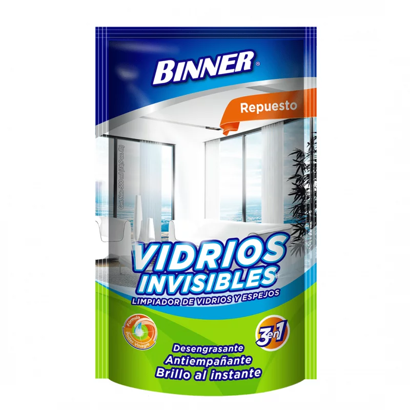 Binner Limpiavidrios Y Espejos 500 ml