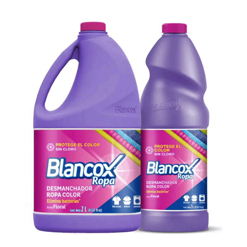 Blancox Desmanchador Ropa Color 2000 ml + Desmanchador 1000 ml