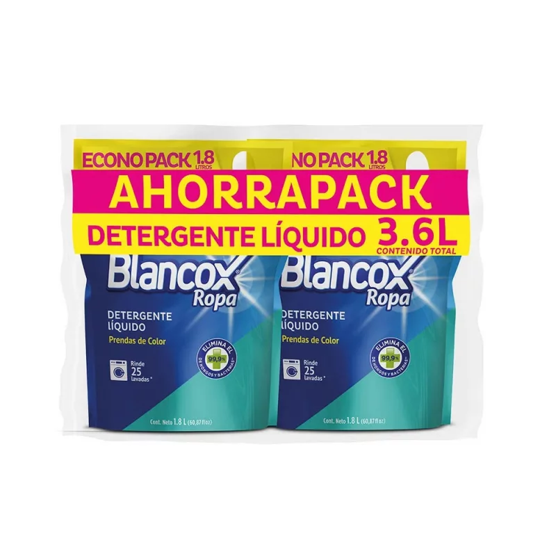 Blancox Detergente Liquido Dp2 x 1800 ml Precio Esp