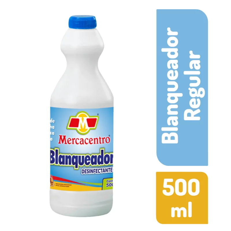 Blanqueador Mercacentro Regular 500 ml