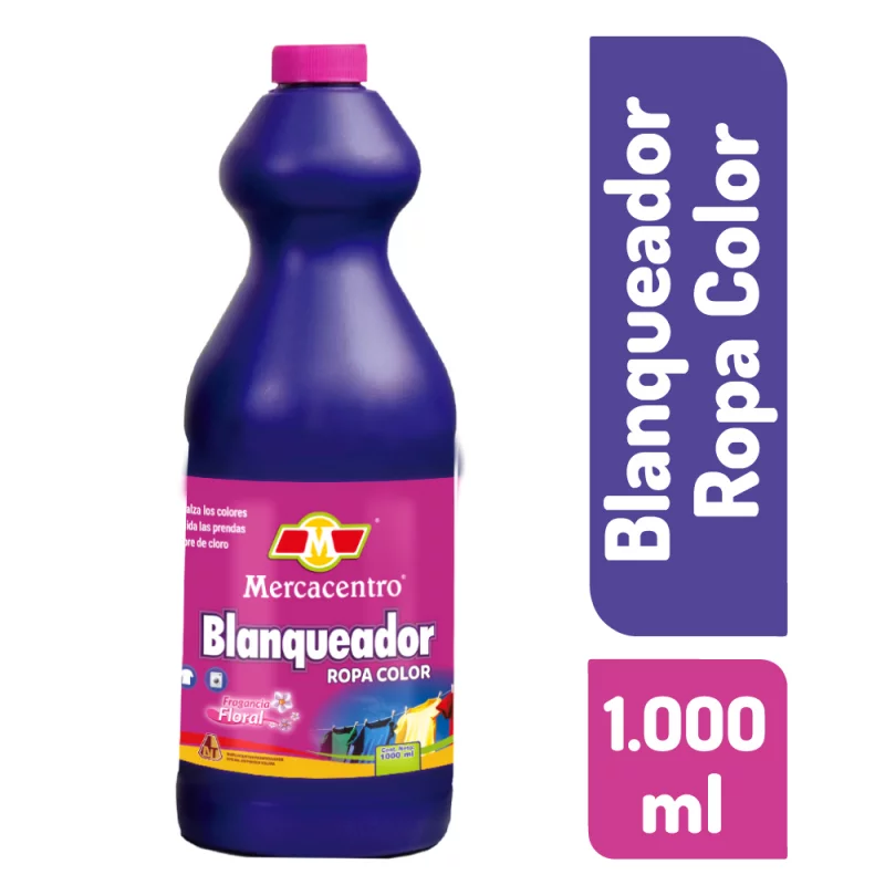 Blanqueador Mercacentro Ropa Color 1000 ml