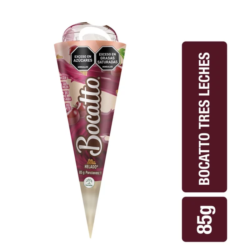 Bocatto Cono Tres Leches x 1 und