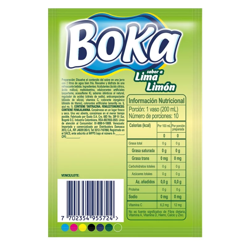 Boka Lichi 2 Litros Sobre x 10 g
