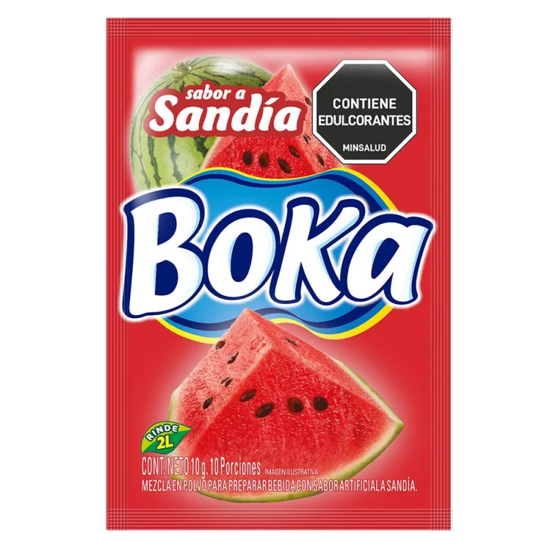 Boka Sandia 2 Litros Sobre x 10 g
