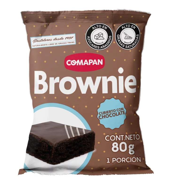 Brownie Comapan Chocolate 80 g