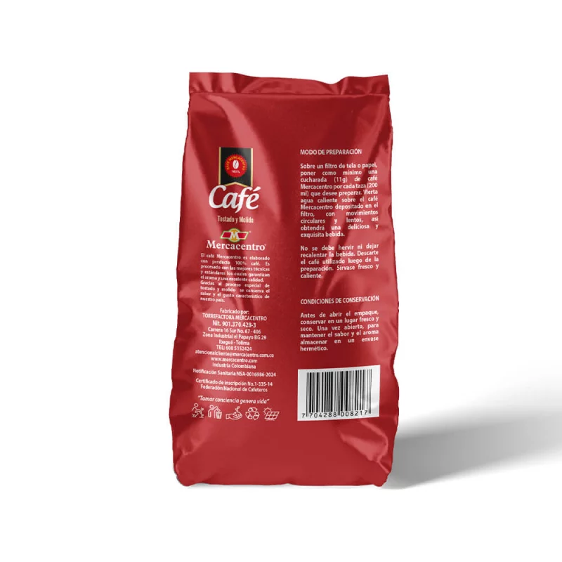 Café Mercacentro x 125 g