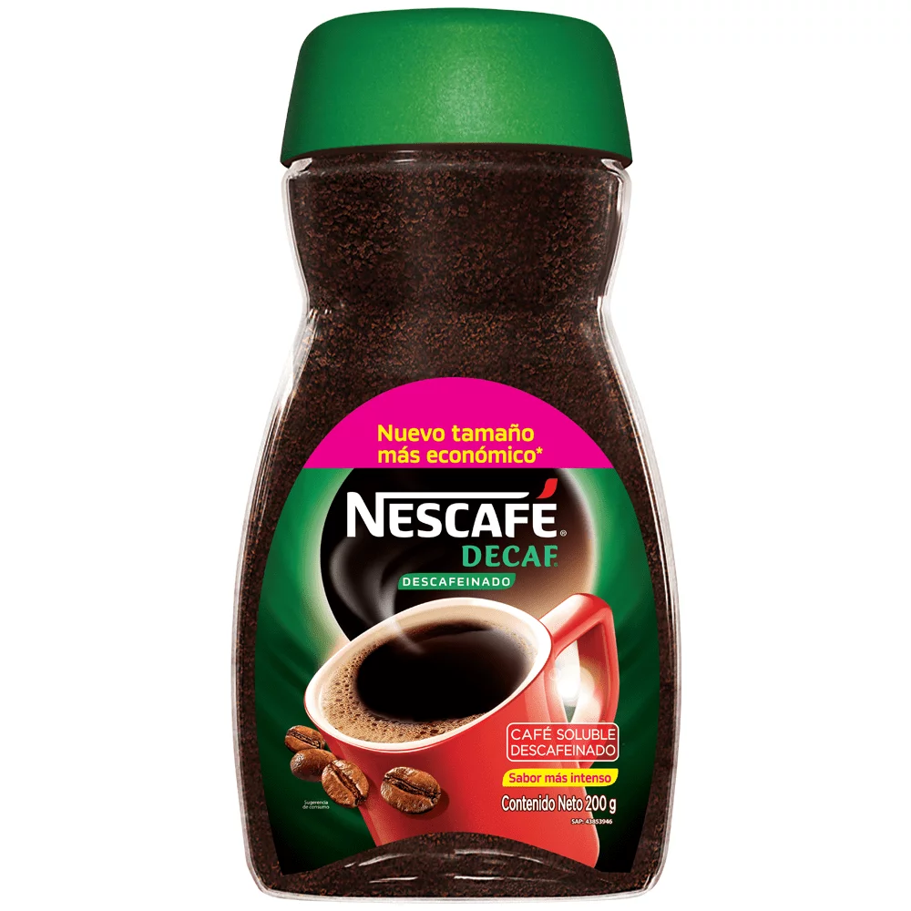 Café Nescafé Descafeinado Frasco 200 g