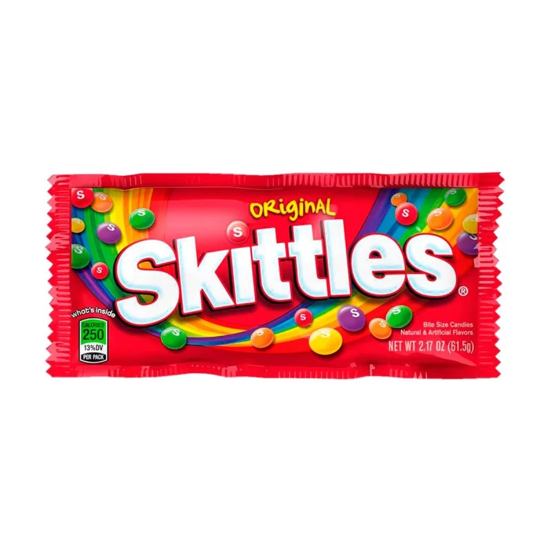 Caramelo Wrigley Skittles x 61.5 g Original