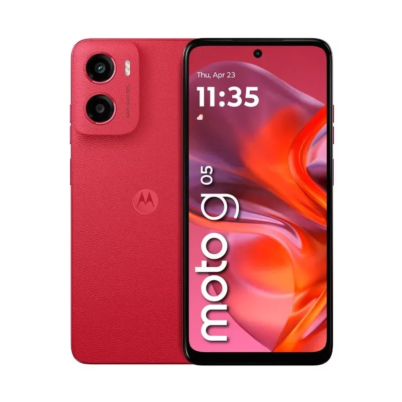 Celular Motorola G05 Rojo 128 GB 4 GB