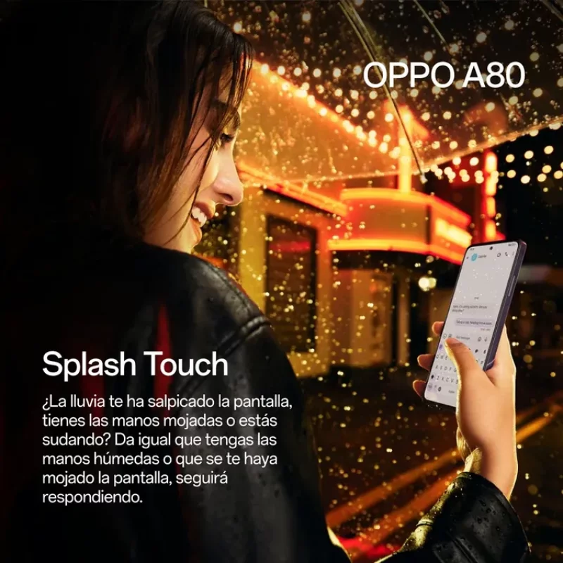 Celular Oppo A80 5G 256 GB 8 GB Ram Lila