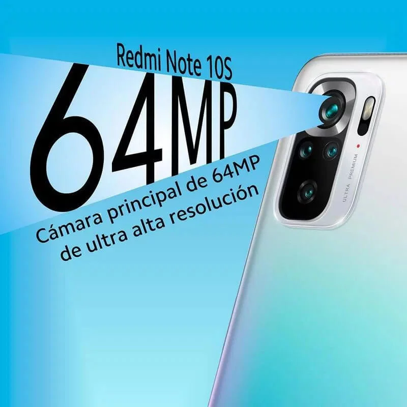 Celular Xiaomi Redmi Note 10S 128G-6G M2101K7BL-OCEAN BLUE
