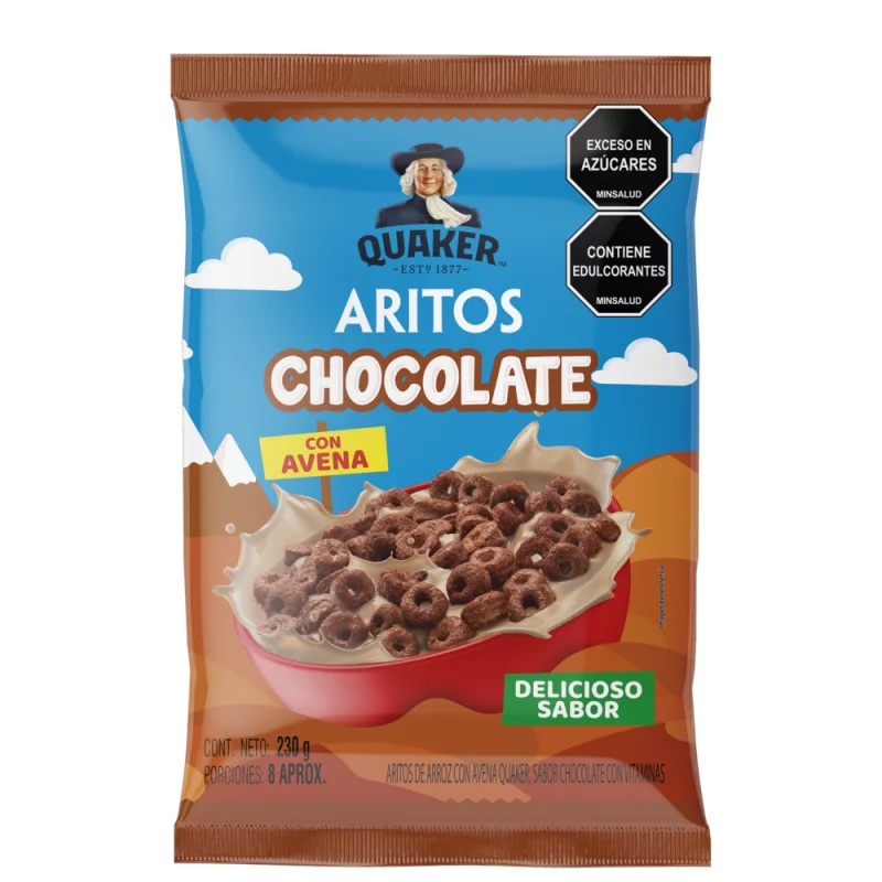 Cereal Aritos Quaker Chocolate x 230 g