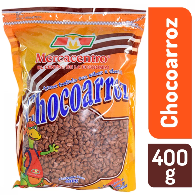 Cereal Choco Arroz Mercacentro 400 g