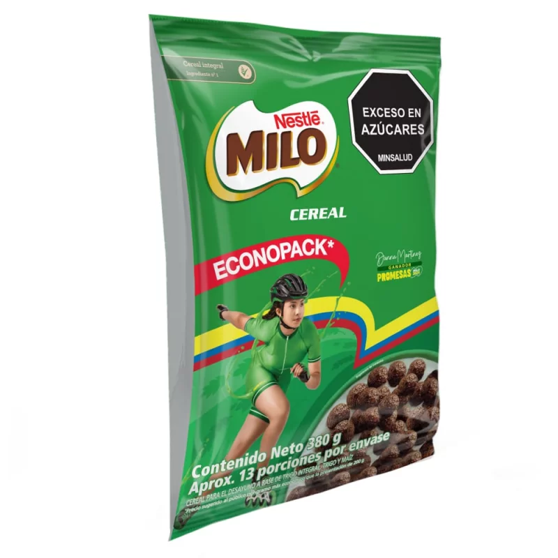 Cereal Milo Econopack Bolsa x 380 g
