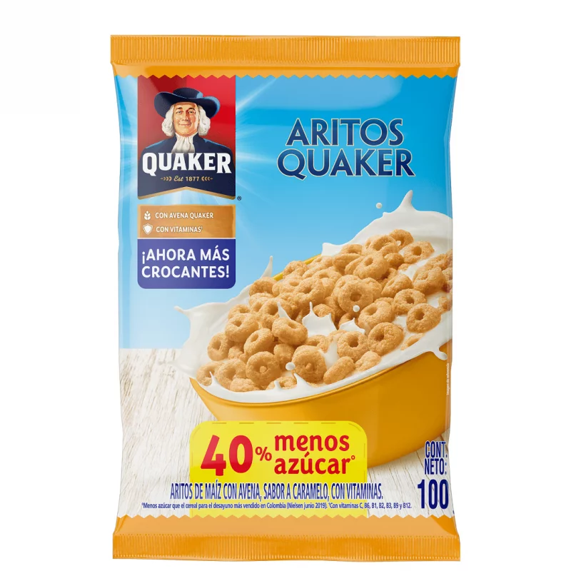 Cereal Quaker Aritos 100 g