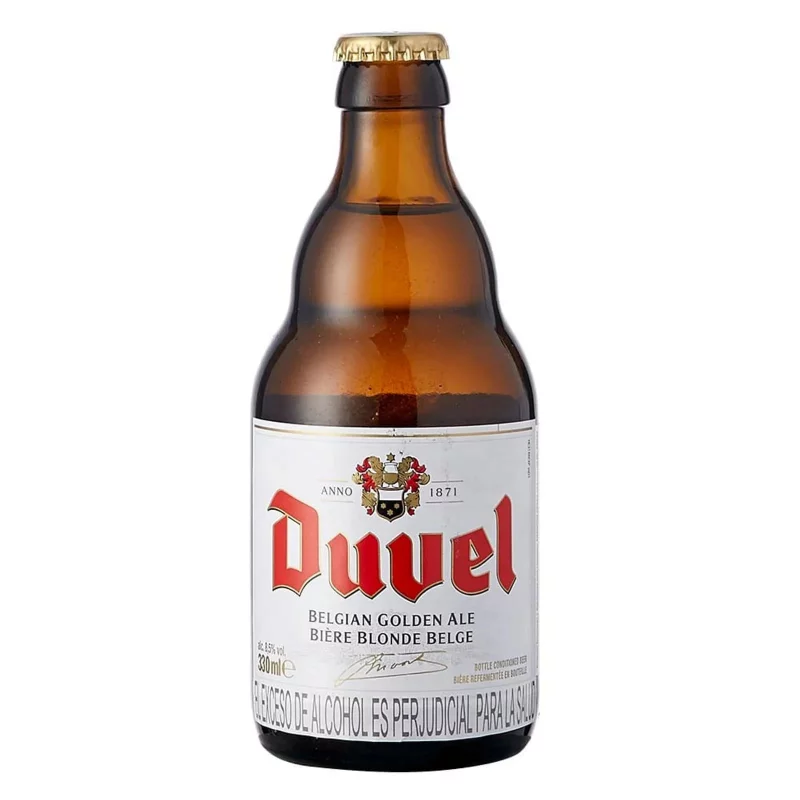 Cerveza Duvel Rubia x 330 ml