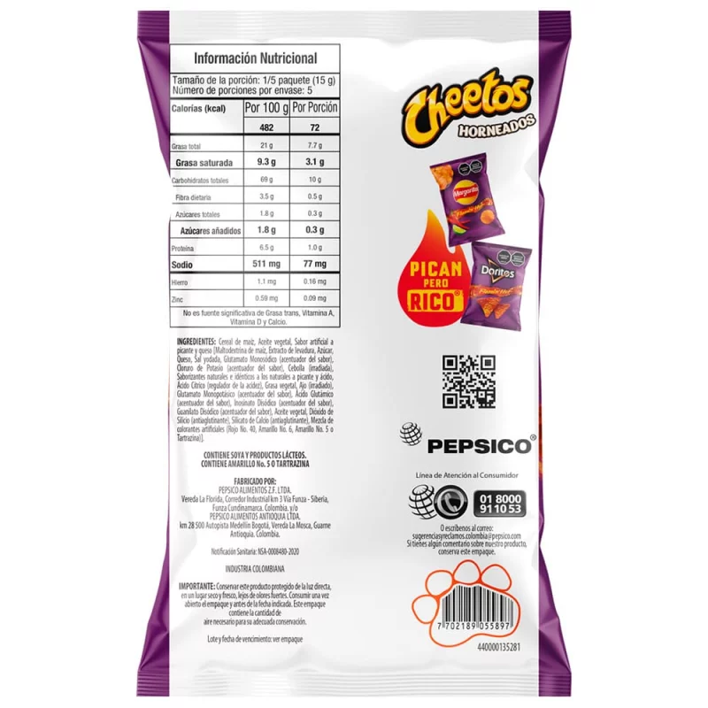 Cheetos Flaming Hot 75 g