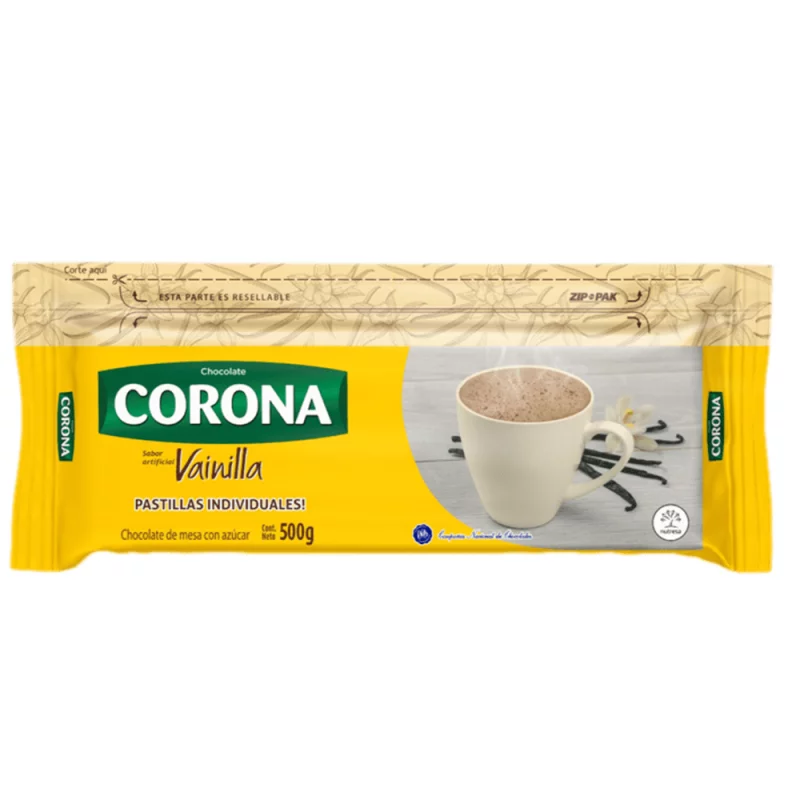 Chocolate Corona Vainilla 500 g