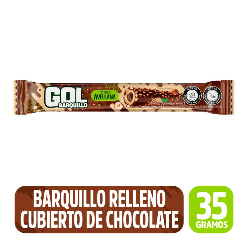 Chocolate Gol Barquillo x 35 g