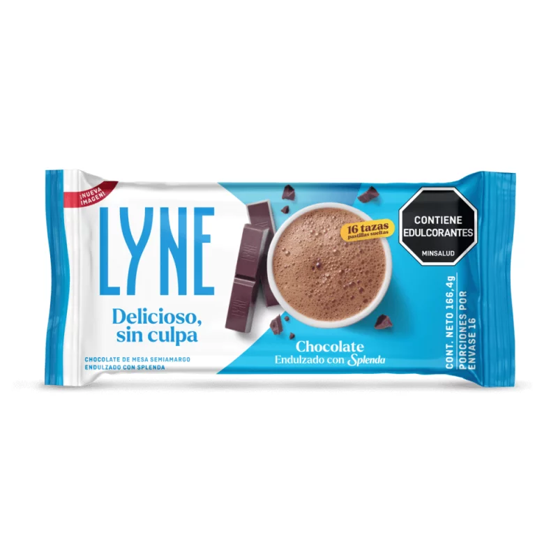 Chocolate Lyne Pastilla Splenda x 166.4 g