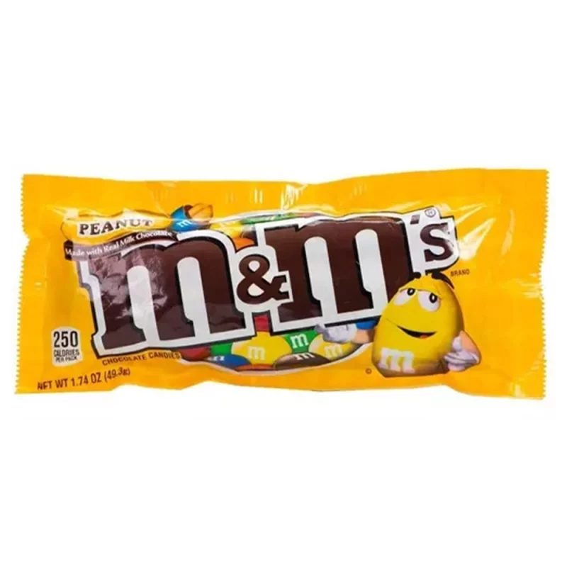 Chocolate M&M Penaut x 49.3 g Amarillo