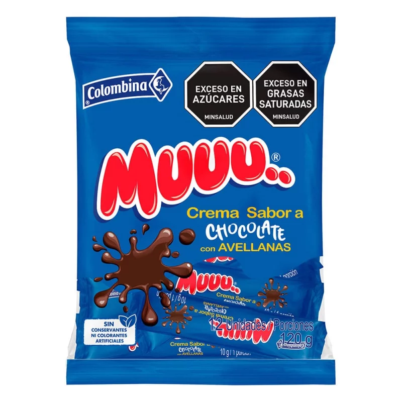 Chocolate Muu Crema 120 g Bolsa