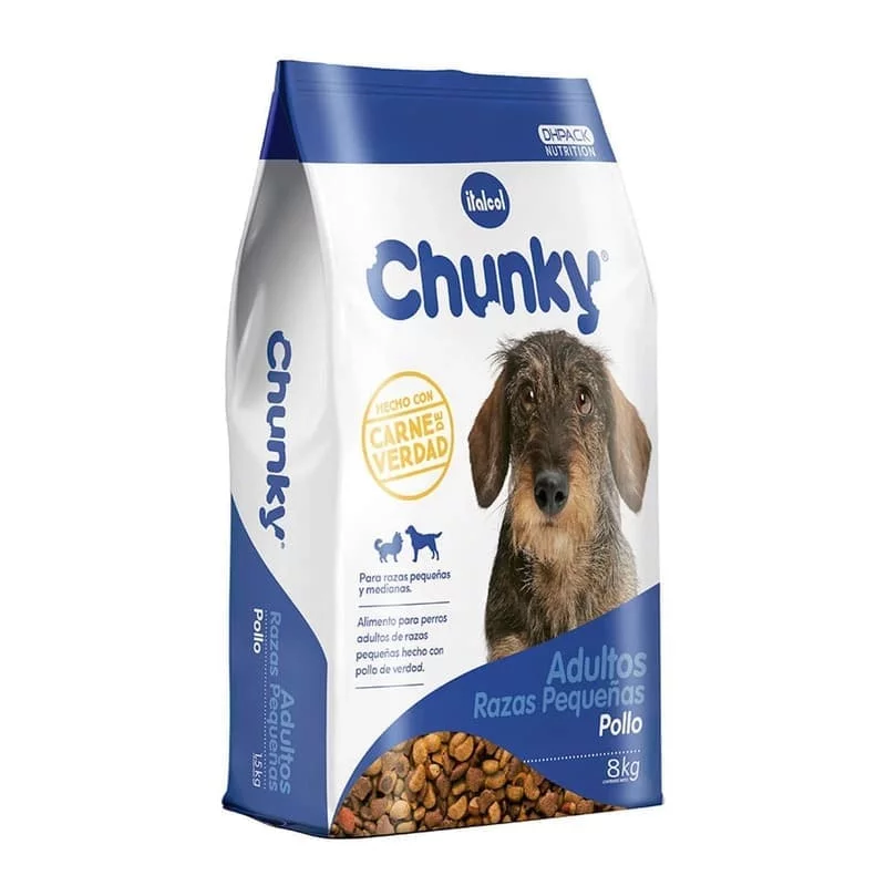 Chunky Adultos Razas Pequeñas x 8000 g