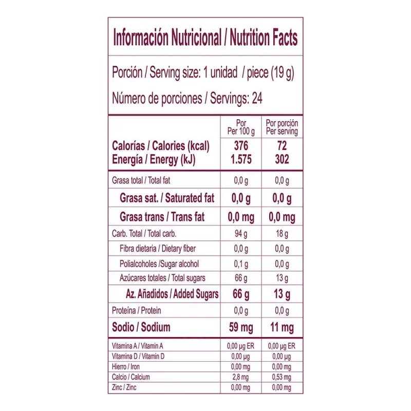 Chupeta Bon Bon Bum Cereza x 24 und  456 g