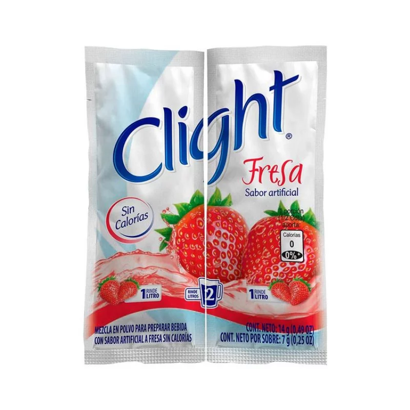 Clight Sin Calorías Fresa 14 g