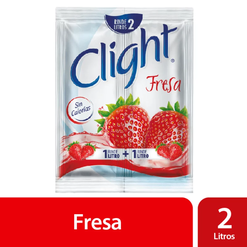 Clight Sin Calorías Fresa 14 g