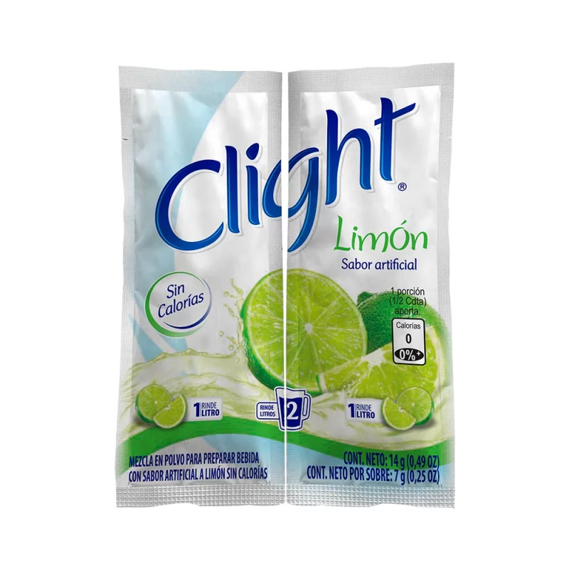 Clight Sin Calorías Limon 14 g