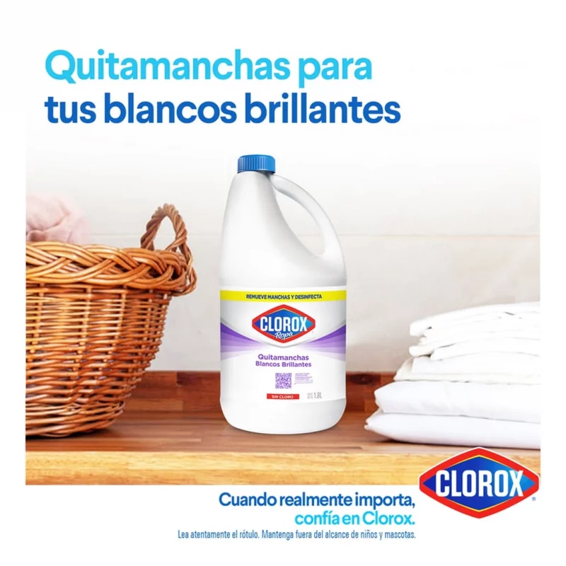 Clorox Blancos Brillantes 1800 ml