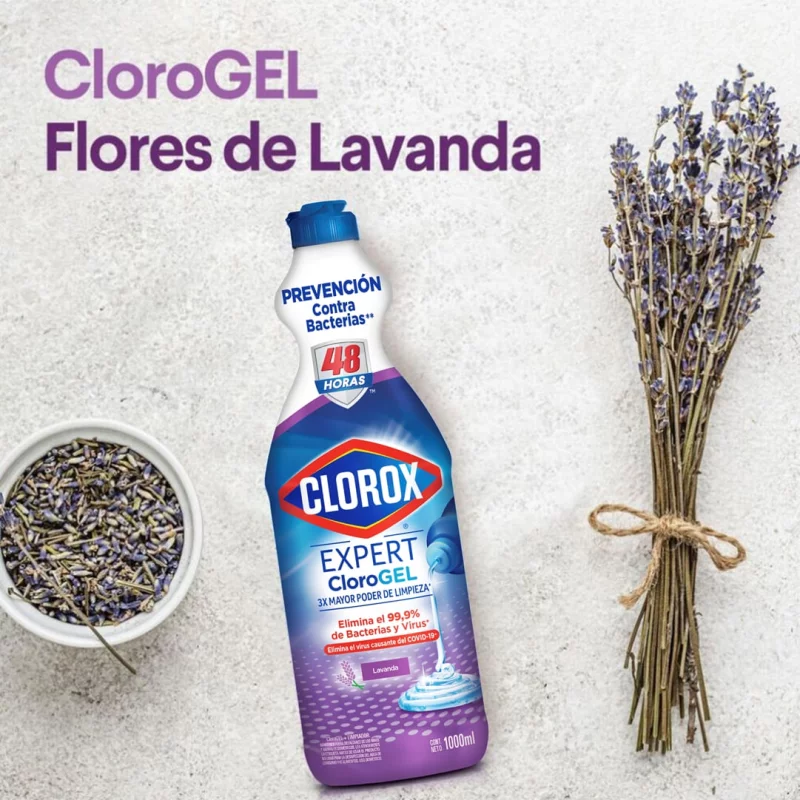Clorox Power Gel Lavanda 1000 ml