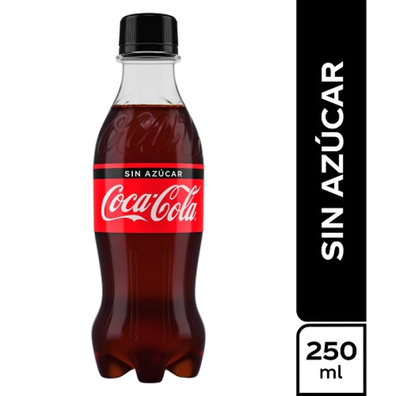 Coca Cola Sin Azucar Pet x 250 ml