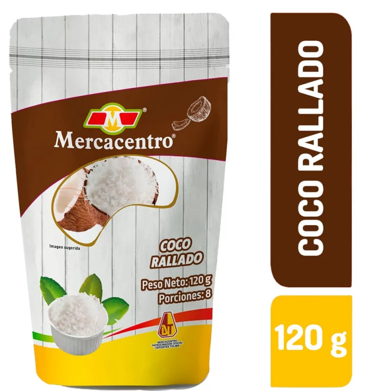 Coco Deshidratado Mercacentro x 120 g