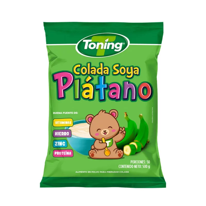 Colada Soya Plátano Toning 500 g