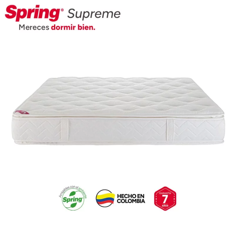 Colchón Spring Supreme 140 x 190 Doble