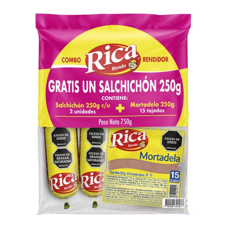 Combo Rica Precio Especial Mixto x 750 g