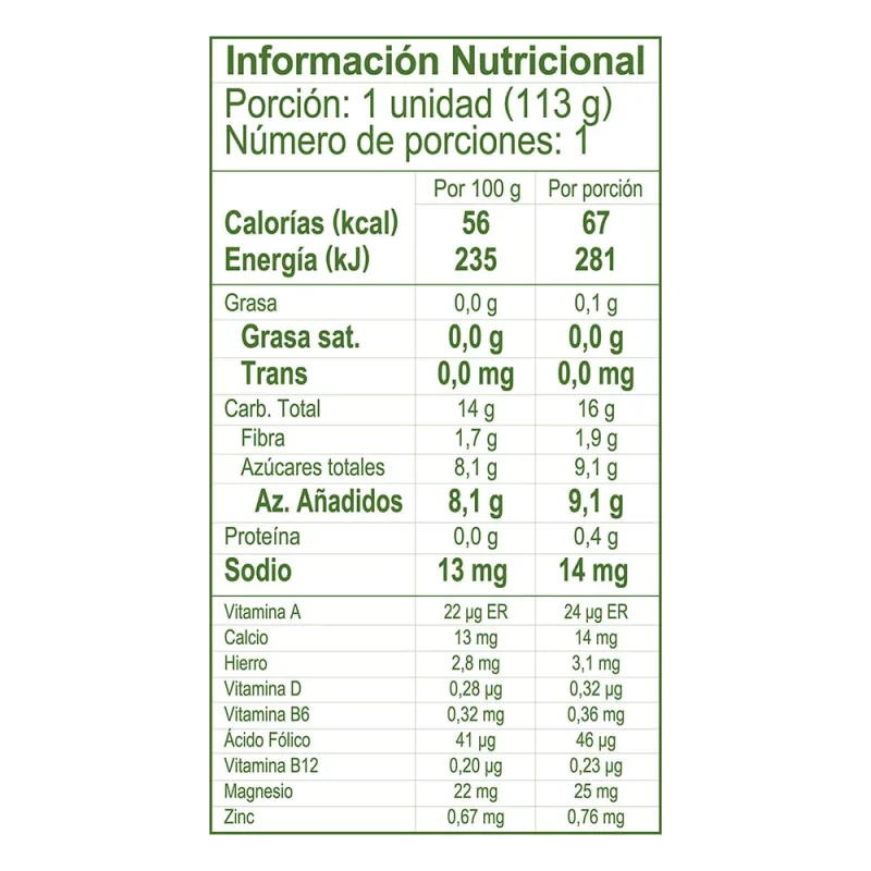 Compota Colombina Crios Manzana x 113 g Doypack