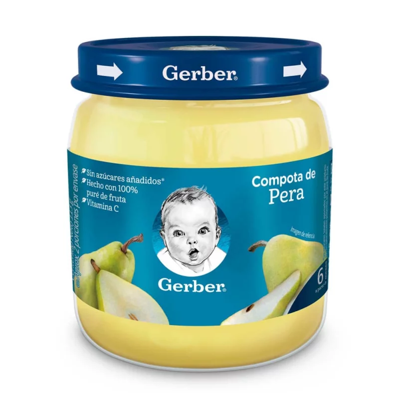 Compota Gerber Puré Pera 113 g